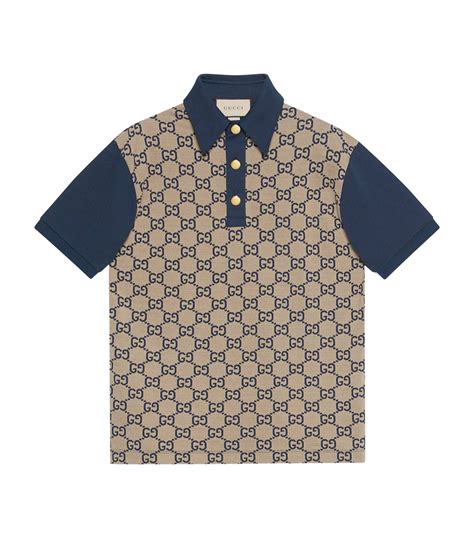 gucci goldfish shirt|gucci blue and gold shirt.